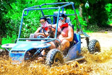 Punta Cana: Half-Day Buggy Tour with PickUp & Macao Beach