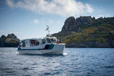 Bormes-les-Mimosas: Hybrid boat trip to Porquerolles Island