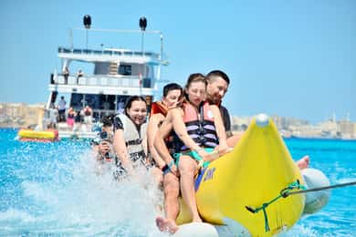 Hurghada: Orange Island Yacht Trip with Lunch & Water Sports
