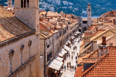Walking tour of Dubrovnik with transport from Budva