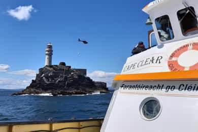 From Baltimore Boat Tour: Fastnet Rock Lighthouse