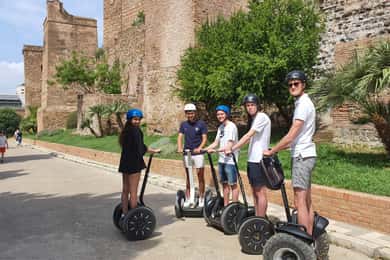 Malaga: Gibralfaro Castle Guided Segway Tour