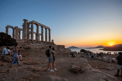 Athene: Kaap Sounion & Tempel van Poseidon ervaring bij zonsondergang