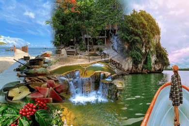 Los Haitises: Boat + Lunch at the beach & Natural pools