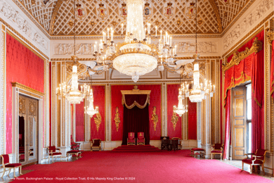 Buckingham Palace State Rooms & Royal Walking Tour