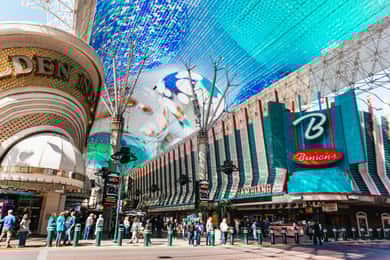 Rundgang durch die Fremont Street