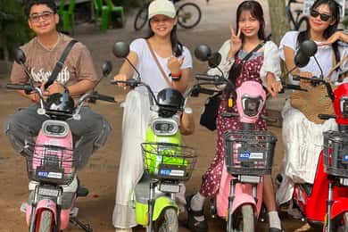 Excursion en E-Bike au lever du soleil d'Angkor Wat avec déjeuner inclus