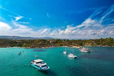 Ormos Panagias: Blue Lagoon Cruise to Ammouliani Island