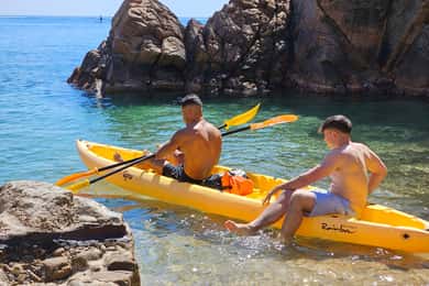 Blanes: Kajak- och snorklingstur med guide