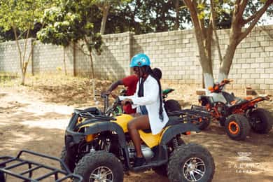 Ghana: Quad Biking, Waterfall,and Aburi Gardens Tour(Group)