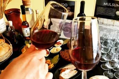Ancient Rome gastronomic experience - wine tasting