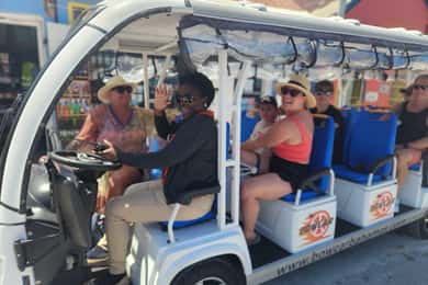 Nassau: Excursão de ônibus elétrico com amostras de comida e bebida
