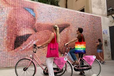 Barcelona | Cykeltur med gatukonst, Moco-museet