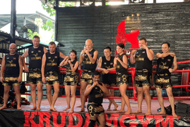 Bangkok: Aula de treinamento de Muay Thai na Krudam Gym@Sukhumvit 36