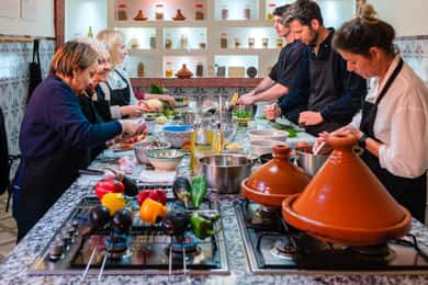 Marrakech: Clase de Cocina Marroquí con Visita al Mercado y Comida