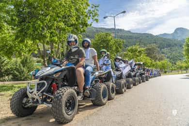 From Chefchaouen: ATV-Quad Guided Tour to Akchour Waterfall