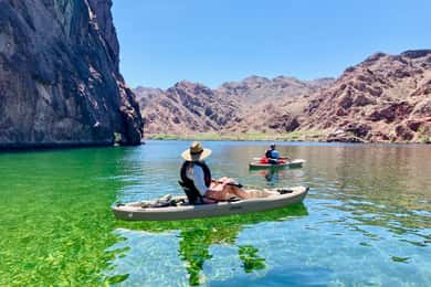 From Willow Beach: Half-Day Emerald and Echo Cave Kayak Tour