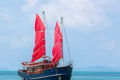 Koh Samui: Red Baron Romantic Sunset Dinner Cruise