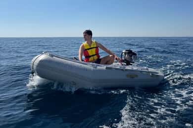 The best part: you can rent a zodiac without a license!