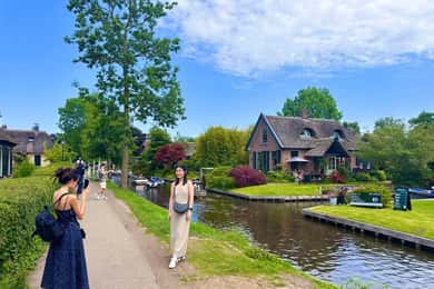 Amsterdam: Tagestour nach Giethoorn mit Guide, optionaler Bootsfahrt