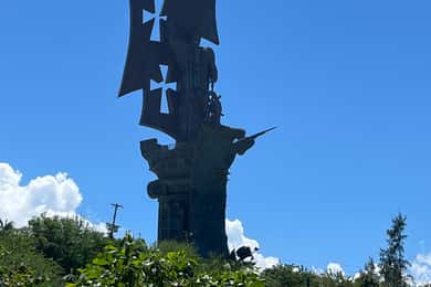 San Juan - Arecibo: vattenfall och strand på expeditionen i mellanvästern