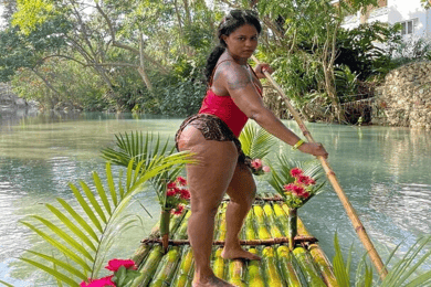 Passeio de quadriciclo, rafting em bambu e passeio a cavalo saindo de Montego Bay