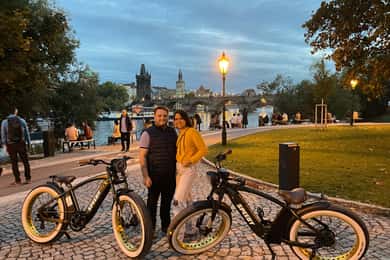 Prags utsiktsplatser och historiska Ebike-tur