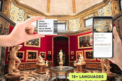 Uffizi Priority Ticket & Masterpieces Audio App