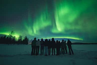 Rovaniemi: Aurora Hunt med foton och pengarna tillbaka-garanti