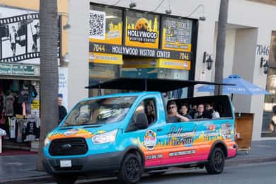 Los Angeles: Kändishem och Hollywood Open-Air Bus Tour