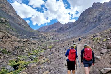De Marrakech al Atlas: Senderismo Valle de Imlil con & almuerzo