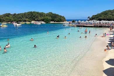Tagestour ab Tirana: Ksamil (3 Std.), Blaues Auge, Burg Lekursi