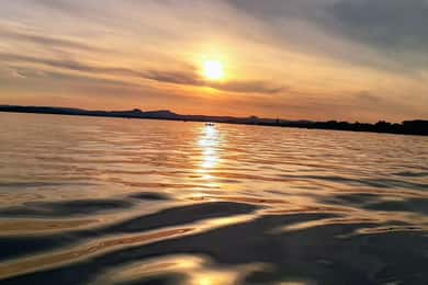 Lago Constanza (¡Untersee!): Tour privado en lancha motora al atardecer