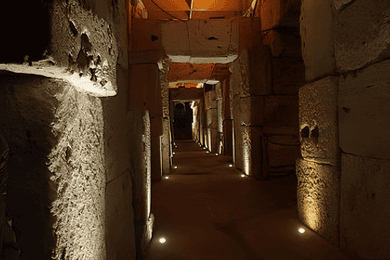 Visite du sous-sol du Colisée et de l'arène