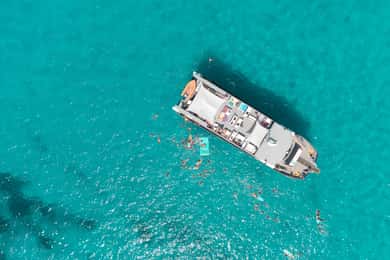 Formentera: Crystal Waters Kreuzfahrt mit Schnorcheln und Mittagessen