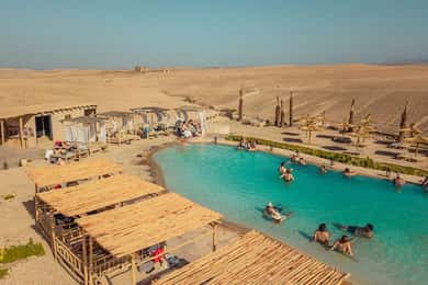 Marrakech: Passaggio di un giorno nel deserto di Agafy, pranzo e piscina