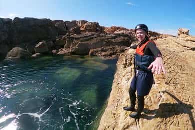 Versione per bambini - Coasteering con snorkeling: Algarve