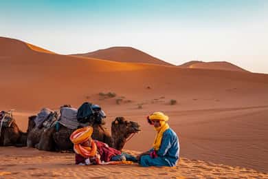 Fes til Marrakech via Marzouga: 2 dage og 1 nat i ørkenen