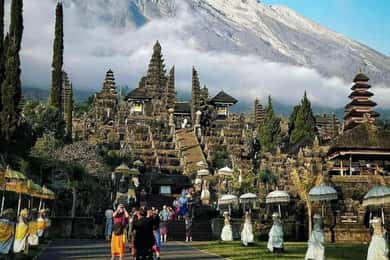 Visite de l'est de Bali et du temple de Pura Besakih