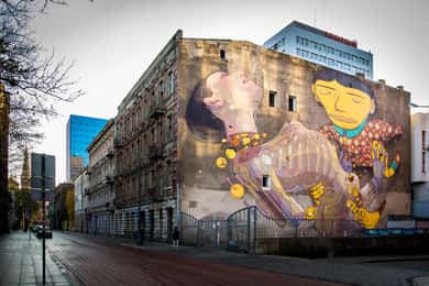 Łódź Street Art Tour: Entdecke die Stadt der Wandmalereien