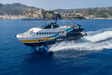 Îles Pélagie : Bateau entre Lampedusa et Porto Empedocle
