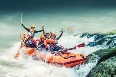 Bali: Aventura de rafting guiada no rio Ayung com almoço