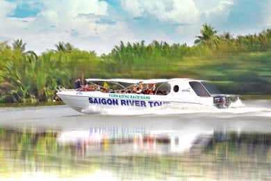 VIP Tour From Ho Chi Minh to Cu Chi Tunnels by Speed Boat