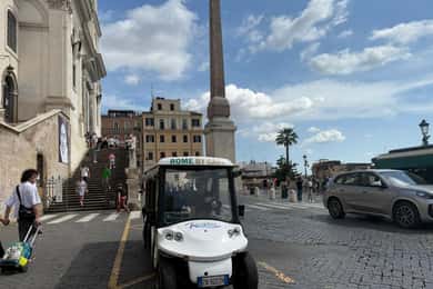 6H Rome: Day Tour Complete on a Golf Cart with Seated Lunch