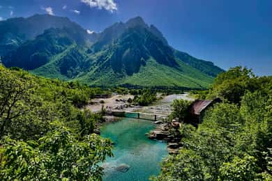 From Tirana: Theth National Park & Blue Eye Day Tour