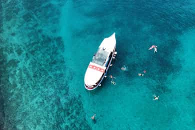 Podstrana : Excursion en bateau d'une journée à Brač et à l'épave de Kontesa
