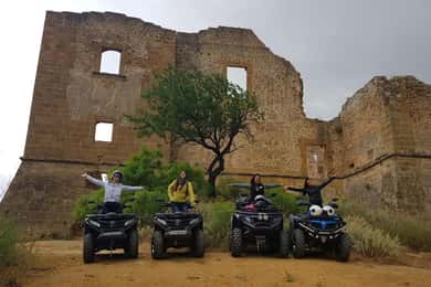 Ribera: Quad Tour to Poggiodiana Castle & surroundings
