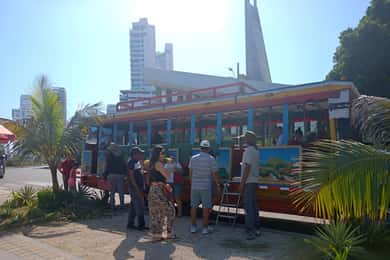 Cartagena: Historical CityTour on a Chiva Bus With Guide!