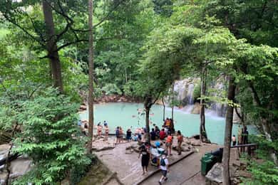 Desde Hua Hin Excursión a la Cascada de Pala U y al Templo de Huay Mongkol