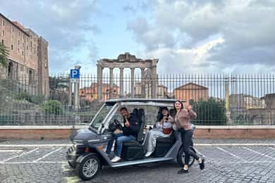 Rome: Private Golf Cart Tour
